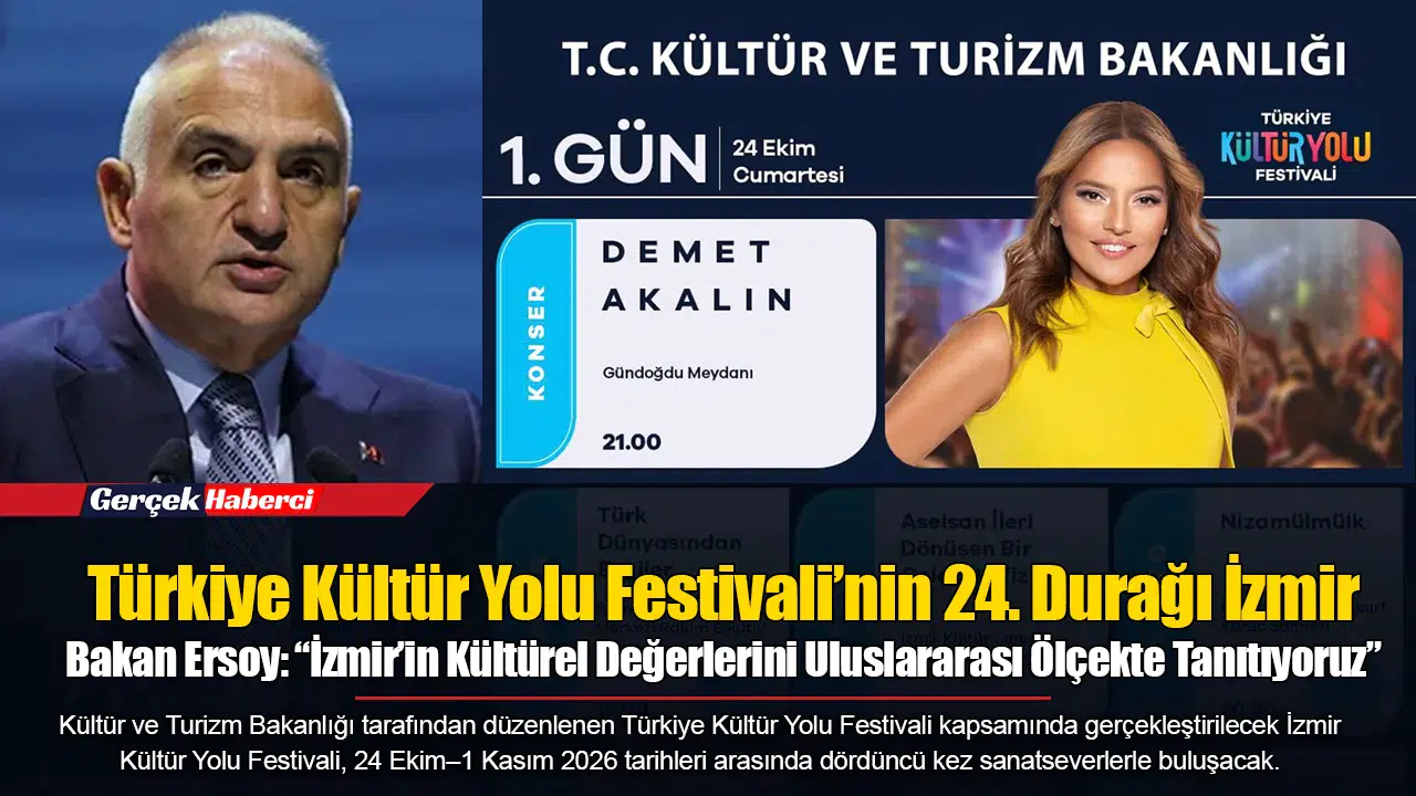 Bakan Ersoy: “İzmir’in Kültürel Değerlerini Uluslararası Ölçekte Tanıtıyoruz”