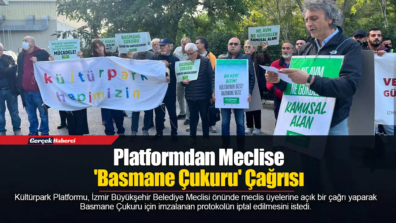 Platformdan Meclise 'Basmane Çukuru' Çağrısı
