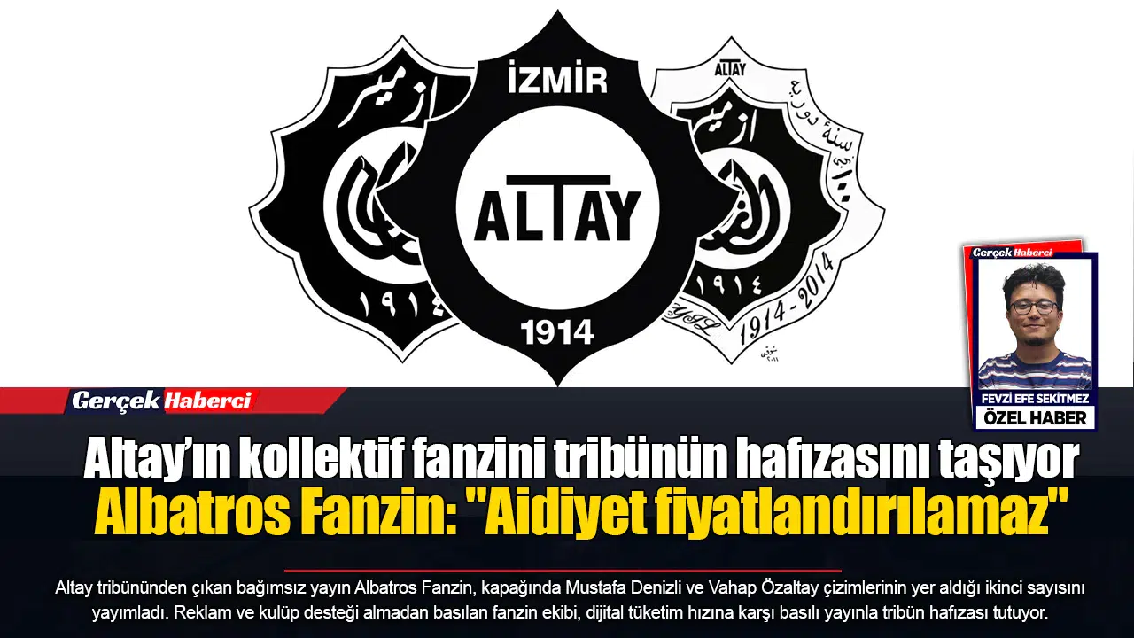Altay’ın kollektif fanzini tribünün hafızasını taşıyor... Albatros Fanzin: "Aidiyet fiyatlandırılamaz"