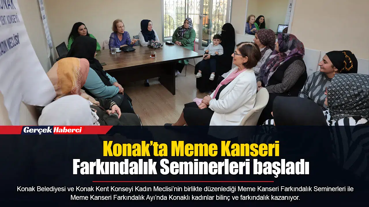 Konak’ta Meme Kanseri Farkındalık Seminerleri başladı