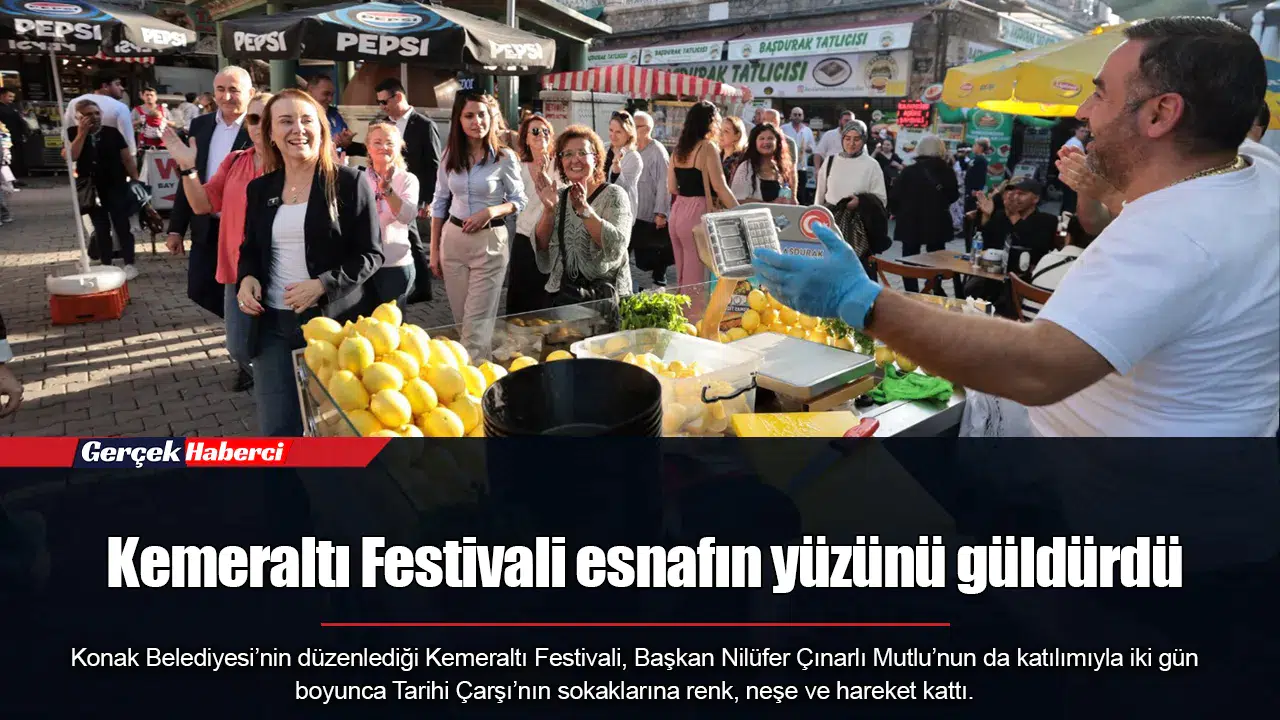 Kemeraltı Festivali esnafın yüzünü güldürdü