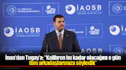 İnan’dan Tugay’a; “Kalibren bu kadar olacağını o gün tüm arkadaşlarımıza söyledik”
