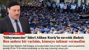 'Süleymancılar' lideri Alihan Kuriş'in savcılık ifadesi: Ben sadece bir varisim, kimseye talimat vermedim