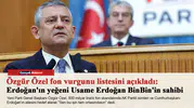 Özgür Özel fon vurgunu listesini açıkladı: Erdoğan'ın yeğeni Usame Erdoğan BinBin'in sahibi