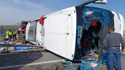 Manisa'da tır ile otobüs çarpıştı: 11 ölü, 26 yaralı