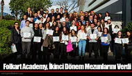 Folkart Academy, İkinci Dönem Mezunlarını Verdi