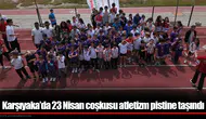 Karşıyaka’da 23 Nisan coşkusu atletizm pistine taşındı