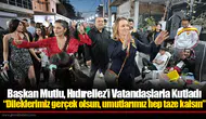 Başkan Mutlu, Hıdırellez’i Vatandaşlarla Kutladı