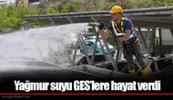 Yağmur suyu GES’lere hayat verdi