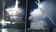 Karadeniz'de Türk gemisine İHA isabet etti: İki denizci yaralı