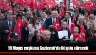 19 Mayıs coşkusu Gaziemir’de iki gün sürecek
