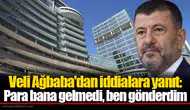Veli Ağbaba'dan iddialara yanıt: Para bana gelmedi, ben gönderdim