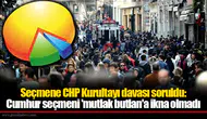 Seçmene CHP Kurultayı davası soruldu: Cumhur seçmeni 'mutlak butlan'a ikna olmadı