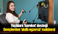 Yaşlılara ‘hareket’ desteği: Gençlerden ‘akıllı egzersiz’ makinesi