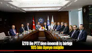 İZTO ile PTT’den önemli iş birliği