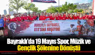 Bayraklı'da 19 Mayıs Spor, Müzik Ve Gençlik Şölenine Dönüştü