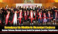 Kemalpaşa'da Miniklerin Mezuniyet Coşkusu
