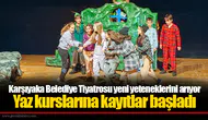 Karşıyaka Belediye Tiyatrosu yeni yeteneklerini arıyor