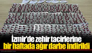 İzmir'deki bir haftalık asayiş uygulamalarında 40 kişi tutuklandı