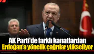 AK Parti'de farklı kanatlardan Erdoğan'a yönelik çağrılar yükseliyor
