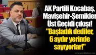 AK Partili Kocabaş, Mavişehir-Şemikler Üst Geçidi çıkışı!  "Başladık dediler, 6 aydır yerinde sayıyorlar!"