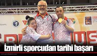 İzmirli sporcudan tarihi başarı