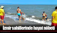 İzmir sahillerinde hayat nöbeti