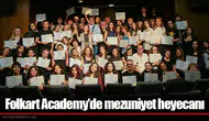 Folkart Academy’de mezuniyet heyecanı