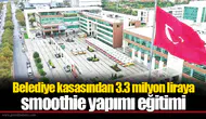 Belediye kasasından 3.3 milyon liraya smoothie yapımı eğitimi