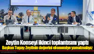 Başkan Tugay: Zeytinin değerini ekonomiye yansıtmalıyız