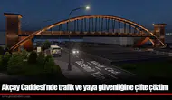 Akçay Caddesi’nde trafik ve yaya güvenliğine çifte çözüm