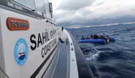 Sahil Güvenlik İzmir açıklarında 34 düzensiz göçmen yakaladı