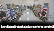 Bayraklı'nın üreten kadınları eserlerini sergiledi