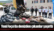 Yeni Foça’da denizden çıkanlar şaşırttı