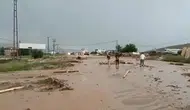 Elazığ'da sel nedeniyle Tunceli kara yolu ulaşıma kapandı