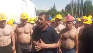 Doruk Maden işçileri, alacakları yarına kadar ödenmezse Ankara'ya yürüyecek