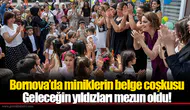 Bornova’da miniklerin belge coşkusu: Geleceğin yıldızları mezun oldu!