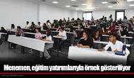 Menemen, eğitim yatırımlarıyla örnek gösteriliyor