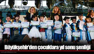 Büyükşehir'den çocuklara yıl sonu şenliği