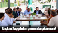 Başkan Saygılı’dan yarımada çıkarması!