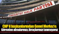 CHP il başkanlarından Genel Merkez’e: Görevden almalarınızı, ihraçlarınızı tanımıyoruz