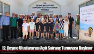 12. Çeşme Uluslararası Açık Satranç Turnuvası Başlıyor