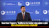 İnan’dan Tugay’a; “Kalibren bu kadar olacağını o gün tüm arkadaşlarımıza söyledik”
