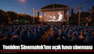Yeniden Sinematek’ten açık hava sineması