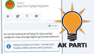 İstifa etmek bile yetmedi: AK Parti'ye yeniden üye yapıldı