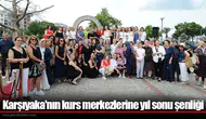 Karşıyaka'nın kurs merkezlerine yıl sonu şenliği