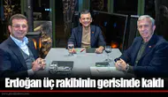 Erdoğan üç rakibinin gerisinde kaldı