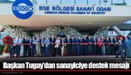 Başkan Tugay’dan sanayiciye destek mesajı