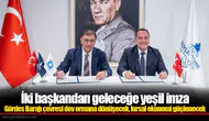 Gördes Barajı çevresi dev ormana dönüşecek, kırsal ekonomi güçlenecek
