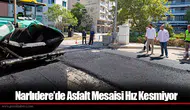 Narlıdere’de Asfalt Mesaisi Hız Kesmiyor